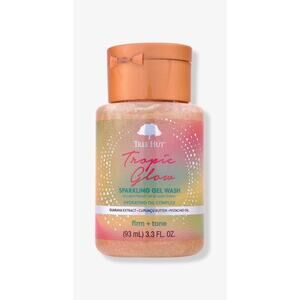 Tree Hut Tropic Glow Sparkling Glittery Gel Body Wash Vegan 3 Fl Oz s31 b1
